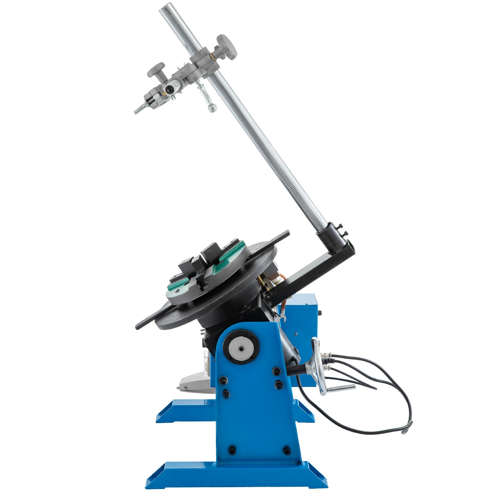 Vevor 50KG Rotary Welding Positioner Turntable Timing 200mm Chuck + Torch Holder