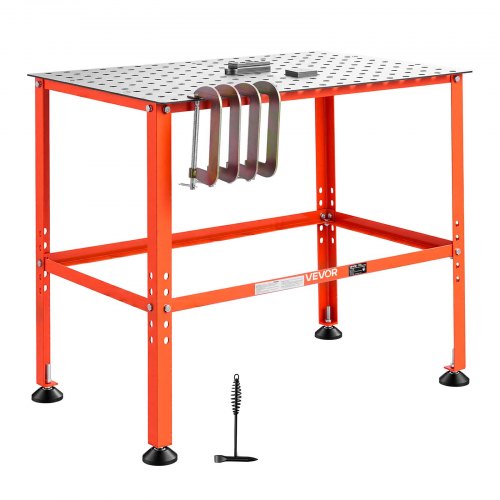Keevituslaud 910 x 610 mm, kandevõime 363 kg