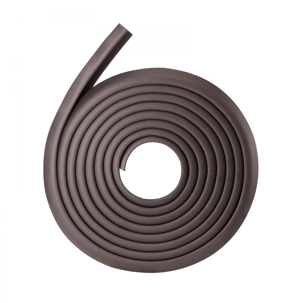 Protector de esquinas VEVOR para bebés, 5,5 m de cojín, 8 almohadillas para esquinas, espuma NBR suave, adhesivo 3M, protectores de mesa a prueba de niños, fácil instalación, para muebles y chimeneas.