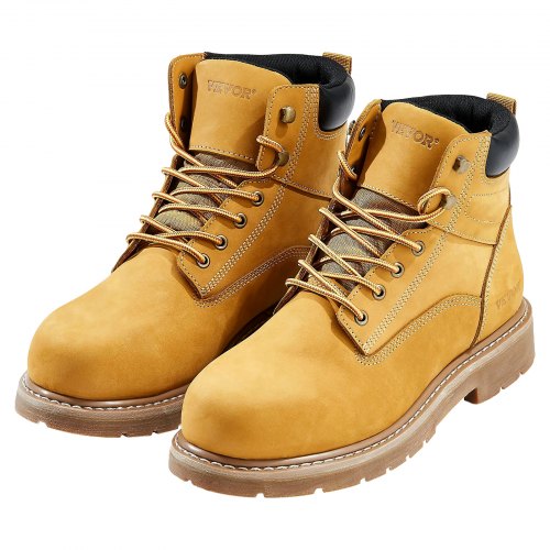 Mens Boots Lightweight Work Boots Uk VEVOR Steel Toe Work Boots