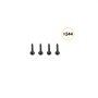 VEVOR Deck Balusters, 61 Pack Metal Deck Spindles, 32.25\"x1\" Staircase Baluster with Screws, Aluminum Alloy Deck Railing for Wood and Composite Deck,Stylish Baluster for Outdoor Stair Deck Porch
