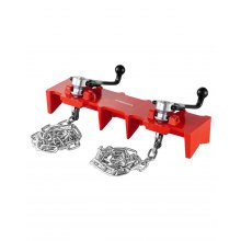 Pipe Welding Vise 1/2" to 8" Pipe Welding Clamp with Dual Chains & Handles