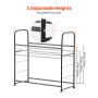 VEVOR Tire Storage Rack 2-Shelf Tire Holder Stand Holds up to 8 Standard Tires