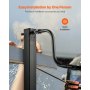 VEVOR Trailer Jack Weld-on Pipe Mount Swivel Trailer Jack 12000 lbs 12.6" Travel