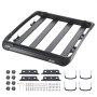 Universal Roof Rack Cargo Carrier Basket 48 x 40 x 5.6 in Car Top Luggage Holder