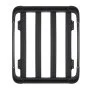 VEVOR Roof Rack Cargo Carrier, 48 x 40 x 5.6 in, Universal Rooftop Cargo Basket, Car Top Luggage Holder with 150 lbs Max Load Capacity, 4.1 in Fence, Anti-Rust Alloy Steel, Wind Fairing, for SUV Car