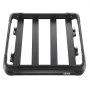 VEVOR Roof Rack Cargo Carrier, 48 x 40 x 5.6 in, Universal Rooftop Cargo Basket, Car Top Luggage Holder with 150 lbs Max Load Capacity, 4.1 in Fence, Anti-Rust Alloy Steel, Wind Fairing, for SUV Car