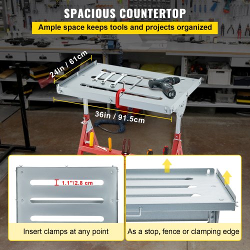 Vevor Portable Welding Table Heavy Duty, Work Bench, Workstation For Mma Mig Tig