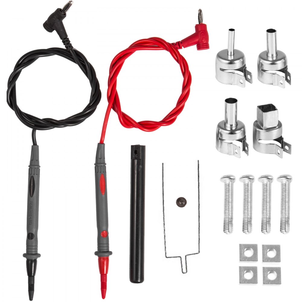 853d-usb 4-in-1 Rework Station Hot Air Soldering Iron Dc Power Supply 800w