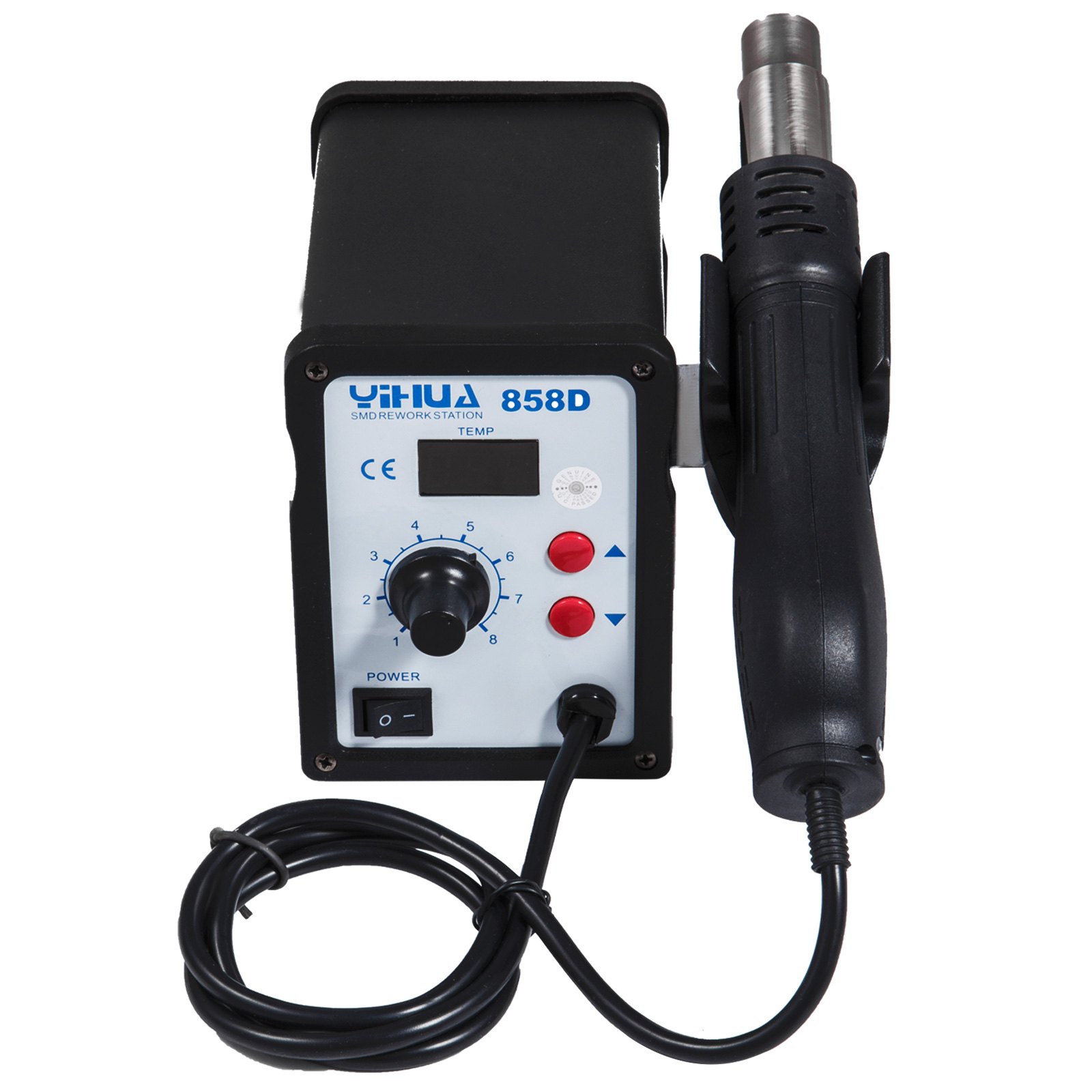 YIHUA 858D Rework Station 700W Hot Air Gun Kit SMD Soldering Station Desoldering