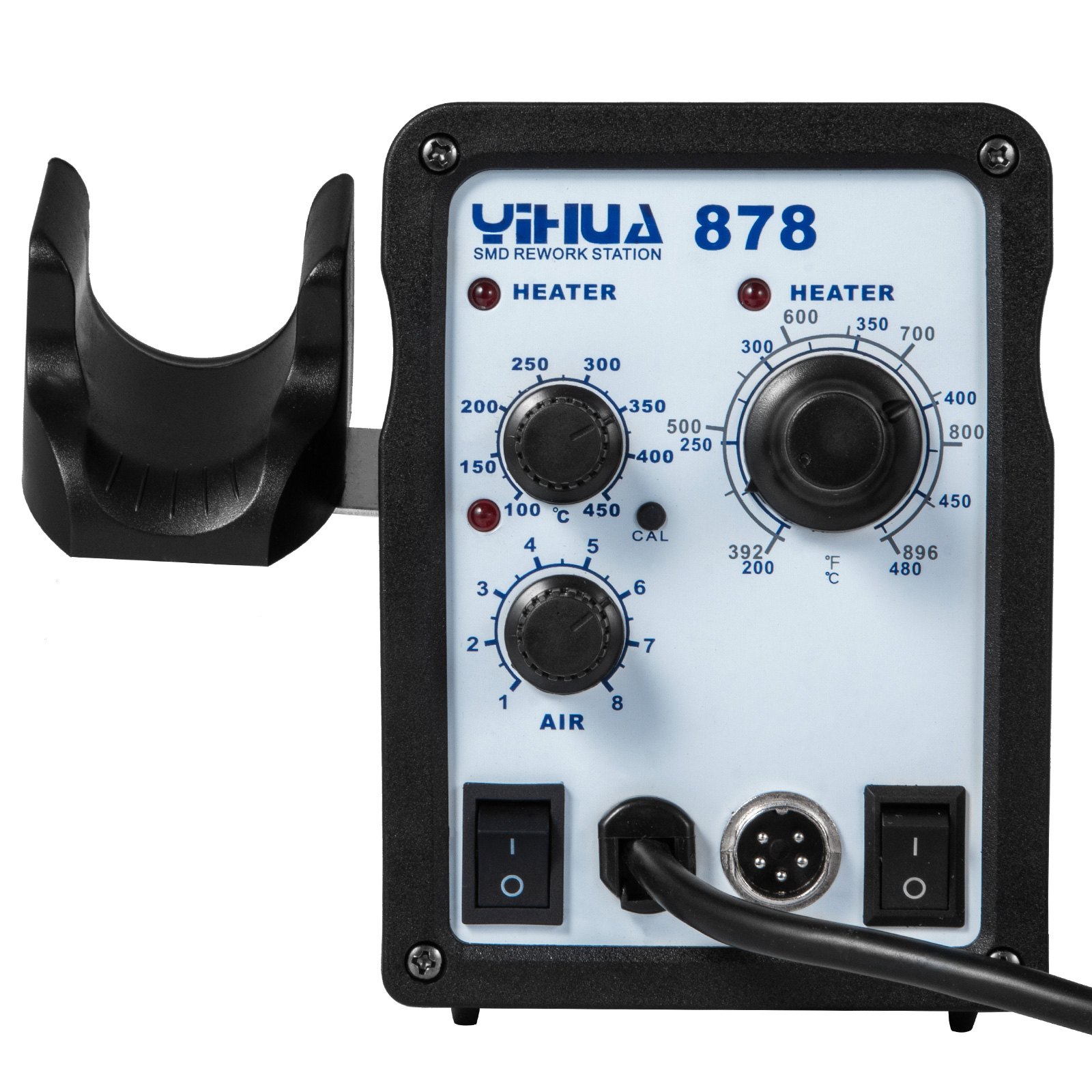 YIHUA 878 Rework Station 2-in-1 SMD Soldering Iron Hot Air Gun Desoldering 700W