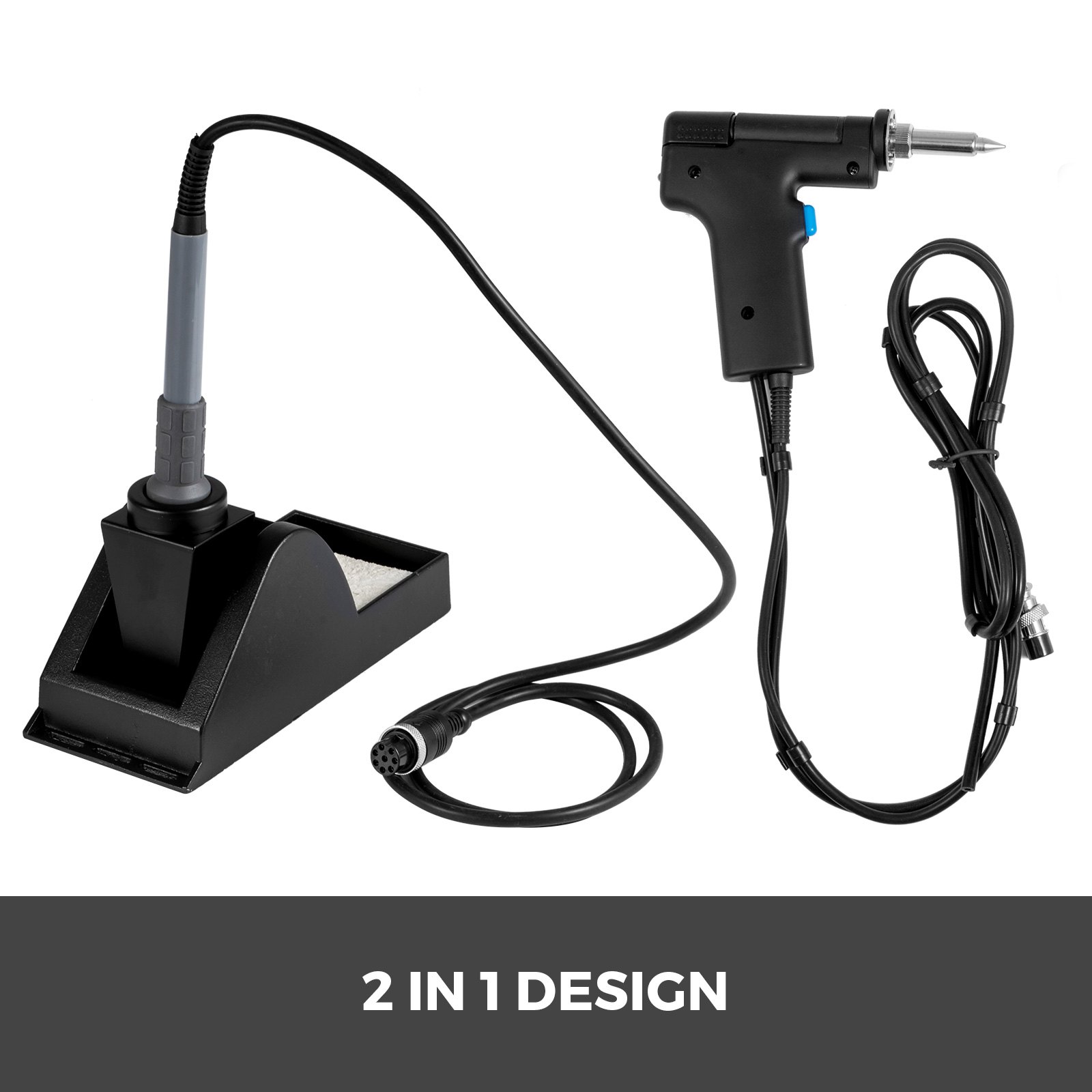 YIHUA 948 Rework Station 60W 2 in1 LCD Soldering Desoldering Hot Air Gun Kit