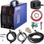 VEVOR TIG Welder ac/dc, 3 in 1 Welding Machine, 220V TIG Welder Machine, 200A Aluminum TIG Welder, MMA Welding Machine With Inverter IGBT, Digital Control ARC Welding Machine, Blue Multiprocess Welder