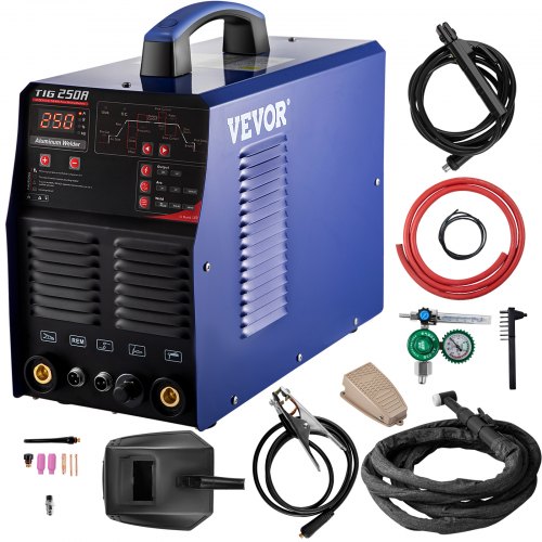 VEVOR Tig Welder ac/dc Aluminum Welder 220V 3 in 1 Welding Machine TIG/MMA/ARC