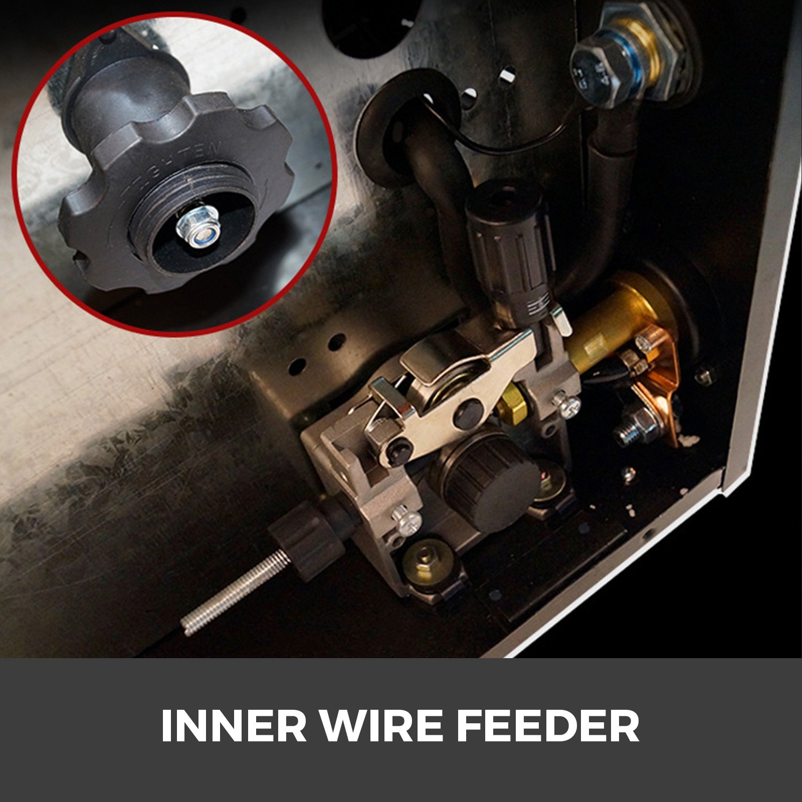 MIG Welder Welding Machine MIG-200 MIG/TIG/MMA Stick 3-in-1 Inverter Welder 220V