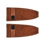 VEVOR Leather Welding Sleeves, Heavy Duty Cowhide Flame Resistant Work Sleeves for Arm Protection, Heat-Resistant Safety Sleeve for Welding, Blacksmithing, Woodworking, Gardening