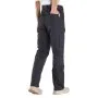 VEVOR FR Pants for Men, 100% Cotton, Flame-Resistant Cargo Pants with Multi-Pockets and Elastic Waist, Reinforced Tear-proof Stitching, Ideal for Welding Work and Casual Wear, M Size, Black