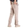 VEVOR FR Pants for Men, 9 oz 100% Cotton, Flame-Resistant Cargo Pants with Multi-Pockets and Elastic Waist, Reinforced Tear-proof Stitching, Ideal for Welding Work and Casual Wear, XL Size, Khaki