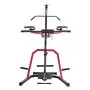VEVOR Home Gym Equipment, Leverage Gym with 2:1 Ratio LAT Low Row System, Strength Training Machine for Squats Deadlifts Bench Press Bicep Curls, Home Gym Machine, Adjustable Full Body Workout Station