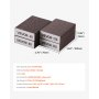 VEVOR Sanding Sponge, 4 Pcs, 60/80/120/220 Grit Assortment, Washable and Reusable Sanding Blocks for Dry & Wet Use, Coarse to Fine Sandpaper Blocks, for Polishing Drywall Wood Plastic Metal Furniture