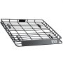 VEVOR Roof Rack Cargo Carrier, 43 x 50 x 4.1 in, Universal Rooftop Cargo Basket, Car Top Luggage Holder with 150 lbs Max Load Capacity, 4.1 in Fence, Anti-Rust Alloy Steel, Wind Fairing, for SUV Car