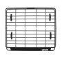 VEVOR Roof Rack Cargo Carrier, 43 x 50 x 4.1 in, Universal Rooftop Cargo Basket, Car Top Luggage Holder with 150 lbs Max Load Capacity, 4.1 in Fence, Anti-Rust Alloy Steel, Wind Fairing, for SUV Car