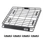 VEVOR Roof Rack Cargo Carrier, 43 x 50 x 4.1 in, Universal Rooftop Cargo Basket, Car Top Luggage Holder with 150 lbs Max Load Capacity, 4.1 in Fence, Anti-Rust Alloy Steel, Wind Fairing, for SUV Car