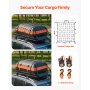 Universal Roof Rack Cargo Carrier Basket 64x39x4.1 in Car Top Luggage Holder Bag