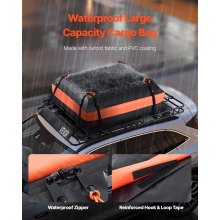 Universal Roof Rack Cargo Carrier Basket 64x39x4.1 in Car Top Luggage Holder Bag