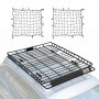 Universal Roof Rack Cargo Carrier Basket 64x50x4.1 in Car Top Luggage Holder Net