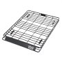 VEVOR Roof Rack Basket, 1630 x 1270 x 105 mm, Universal Rooftop Cargo Carrier with Two 900 x 1000 mm Cargo Net, 68 kg Max Car Top Luggage Holder, 4.1 in Fence, Anti-Rust Alloy Steel, for SUV Truck Car