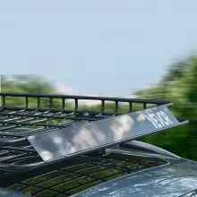 Universal Roof Rack Cargo Carrier Basket 64x50x4.1 in Car Top Luggage Holder Net