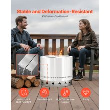Fire Pit Stand for Solo Stove Bonfire 27 Inch Smokeless Fire Pit Ring