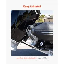 VEVOR Transom Saver, 19.8-30.7 in, Adjustable Boat Transom Saver with Heavy-Duty Head Corrosion-Resistant Easy-to-Install Transom Savers for Less Than 150 HP Outboard Motor , Fit for Roller & Trailer