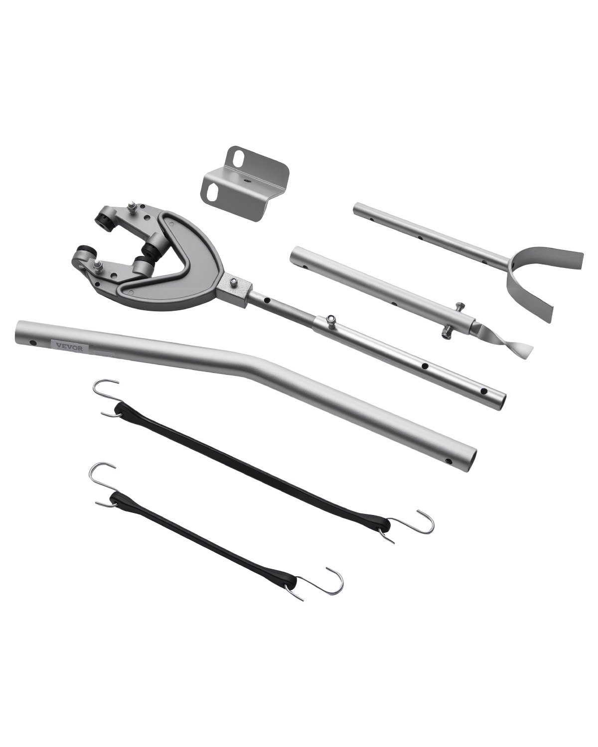 VEVOR Transom Saver, 26.9-62.2 in, Adjustable Boat Transom Saver with Heavy-Duty Head, Corrosion-Resistant Easy-to-Install Transom Savers for Less Than 150 HP Outboard Motor , Fit for Roller & Trailer