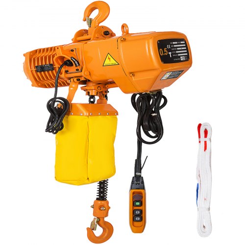 Polipasto eléctrico de cadena Vevor Grúa monofásica 2200lbs/1t 20ft 110v
