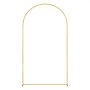 VEVOR Wedding Arch Backdrop Stand, 7.2FT & 6FT, Set of 2 Stand with Case Connection & Chassis Crossbar Design, Easy-to-Assemble Gold Stand with Premium Metal, Fit for Birthday, Celebration, Holiday