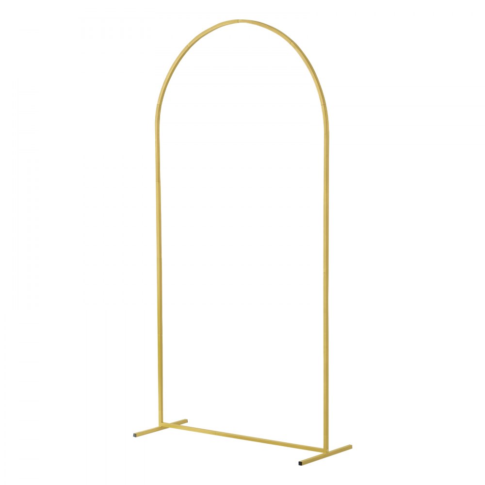 VEVOR Metal Arch Backdrop Stand Set of 3 Stand with Case Connection for Wedding