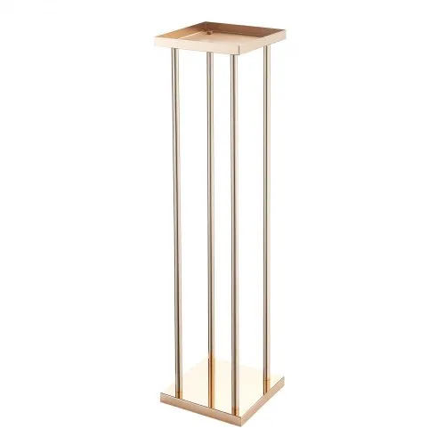SOCROTO Lot de 10 colonnes de fleurs en acrylique de 61 cm de haut pour centres de table, support floral transparent élégant pour mariage, fête d' anniversaire, événements, décoration d'intérieur