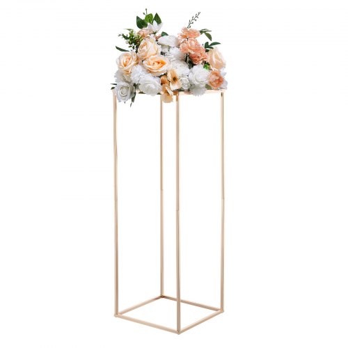 Présentoir à fleurs pour mariage lot de 10 supports à fleurs en colonne de 80 cm (31,5 pouces) supports floraux avec vis dissimulées