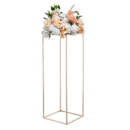 Présentoir à fleurs pour mariage lot de 10 supports à fleurs en colonne de 80 cm (31,5 pouces) supports floraux avec vis dissimulées Présentoir à fleurs pour mariage lot de 10 supports à fleurs en colonne de 80 cm (31,5 pouces) supports floraux avec vis dissimulées