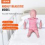 VEVOR Infant CPR Training Manikin, Heimlich Maneuver and Cardiopulmonary Resuscitation (CPR) Practice, Professional Infant Airway Obstruction Training Manikin, Baby Infarction Model for Education