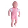 VEVOR Infant CPR Training Manikin, Heimlich Maneuver and Cardiopulmonary Resuscitation (CPR) Practice, Professional Infant Airway Obstruction Training Manikin, Baby Infarction Model for Education