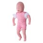 VEVOR Infant CPR Training Manikin, Heimlich Maneuver and Cardiopulmonary Resuscitation (CPR) Practice, Professional Infant Airway Obstruction Training Manikin, Baby Infarction Model for Education