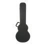 VEVOR Electric Guitar Hard Case, 41.34 in Gourd-Shaped Guitar Hard Case, With Lock Latch Keys Handle, PVC Padding Soft Lining Water-Resistant Hard Shell Guitar Case, for 39 in LES Paul Guitars, Black
