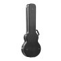 VEVOR Electric Guitar Hard Case, 41.34 in Gourd-Shaped Guitar Hard Case, With Lock Latch Keys Handle, PVC Padding Soft Lining Water-Resistant Hard Shell Guitar Case, for 39 in LES Paul Guitars, Black
