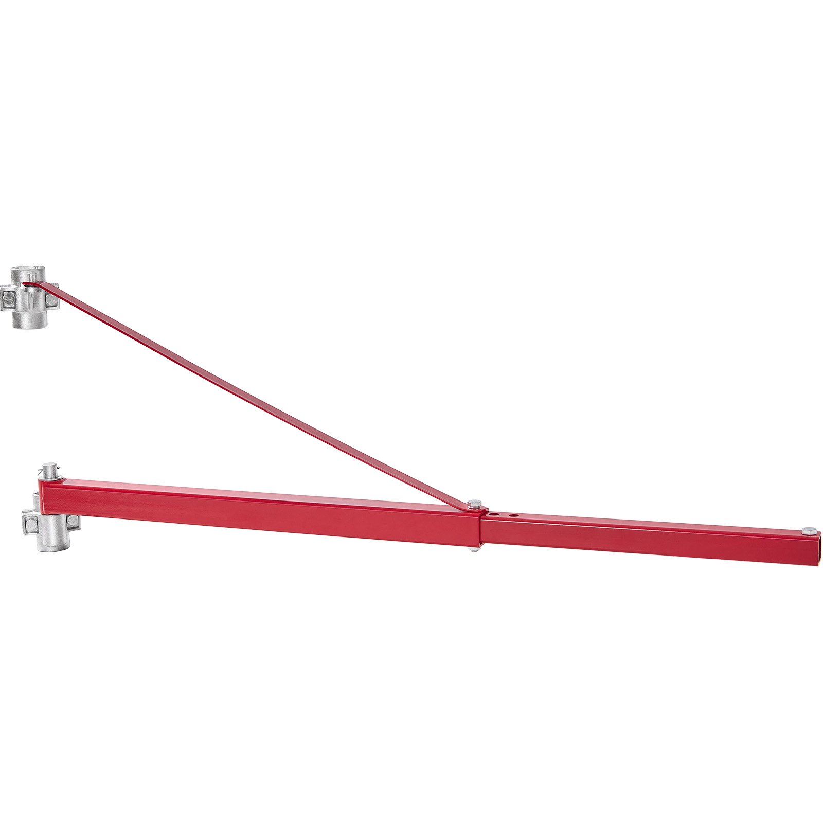 VEVOR Electric Hoist Support Arm, 1320 lbs Max Load Capacity, Electric Hoist Holder Swing Arm, Steel Hoist Frame, 180° Swivel Scaffold Hoist Lifting Arm, Winch Hoist Arm for Lifting, Workshop, Garage