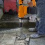 VEVOR Rotary Hammer, 1.26" SDS - Plus Hammer Drill w/ 4 Functions & 360 Degree Rotating Handle, 13A 1500W w/ 6 Step Variable Speed Adjustment 0-850RPM Hammering Machine Includes Chisels, Bits & Case