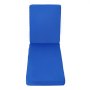 VEVOR Chaise Lounge Cushion, 72 x 21 x 3 in, Outdoor Lounge Chair Cushions, Waterproof & Fade-Resistant, Sun Lounger Replacement Cushions with Ties, Patio Lounger Pads for Pool Deck Lawn, Blue