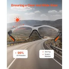 Safety Glasses Anti-Fog and Scratch-Resistant ANSI Z87.1+ Eye Goggles